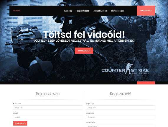 Weboldal készítés