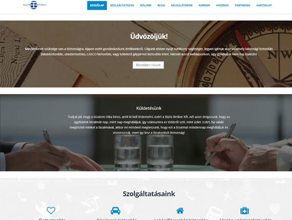 Weboldal készítés