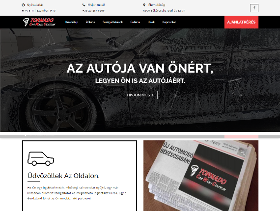 Weboldal készítés