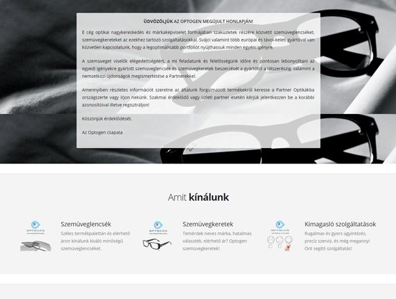 Weboldal készítés