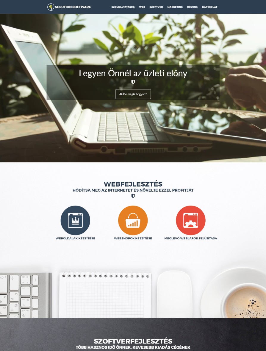 Weboldal készítés