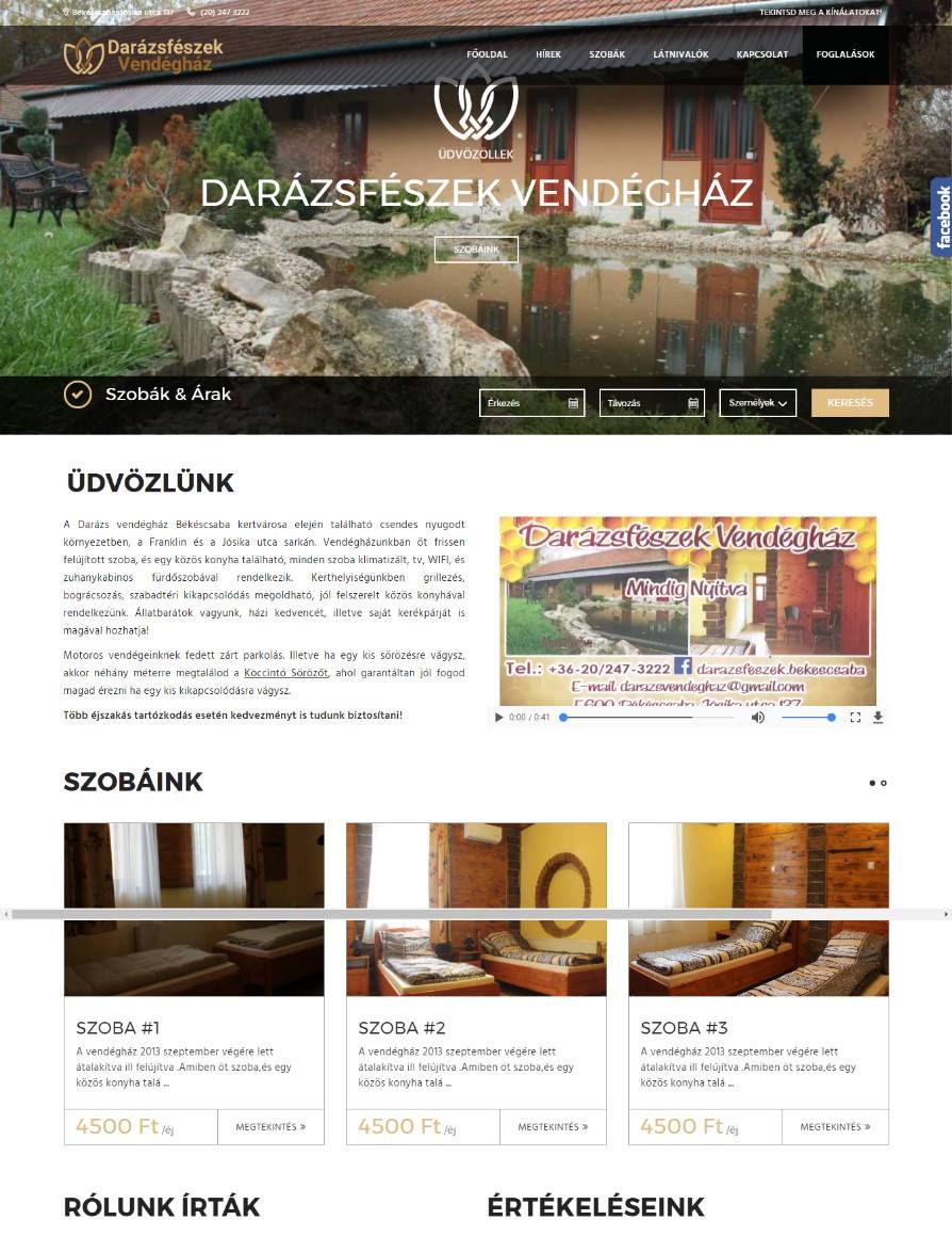 Weboldal készítés