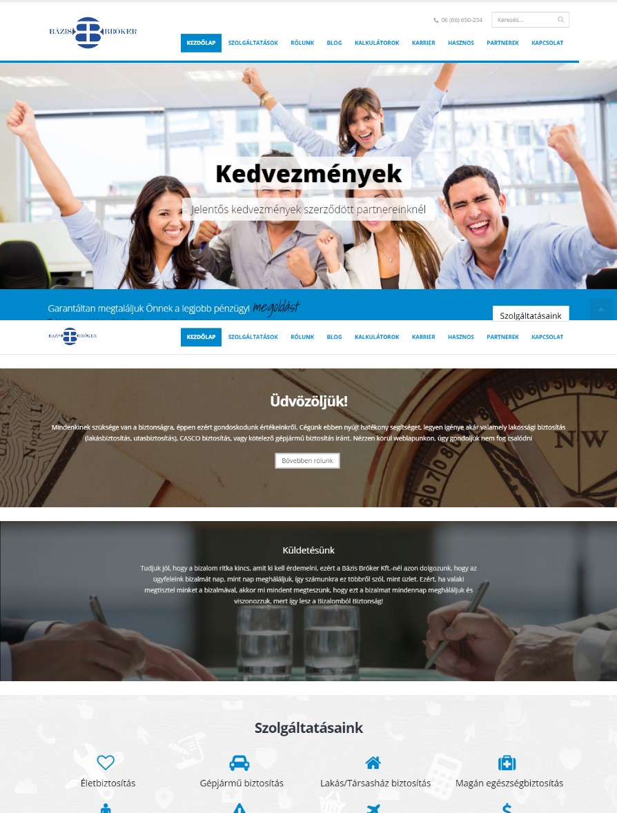 Weboldal készítés